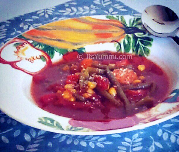 Fire Roasted Tomato Vegetable Soup