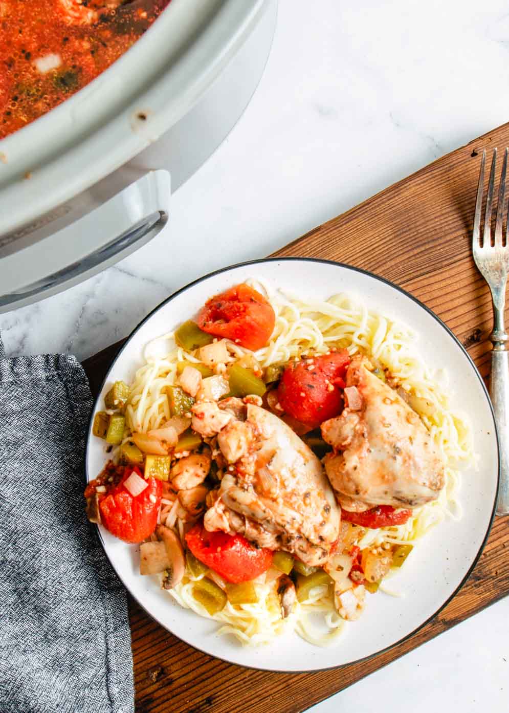 Crockpot Italian Chicken