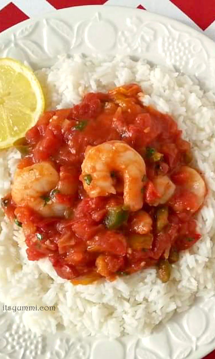 Quick and Easy Shrimp Creole Recipe from itsyummi.com