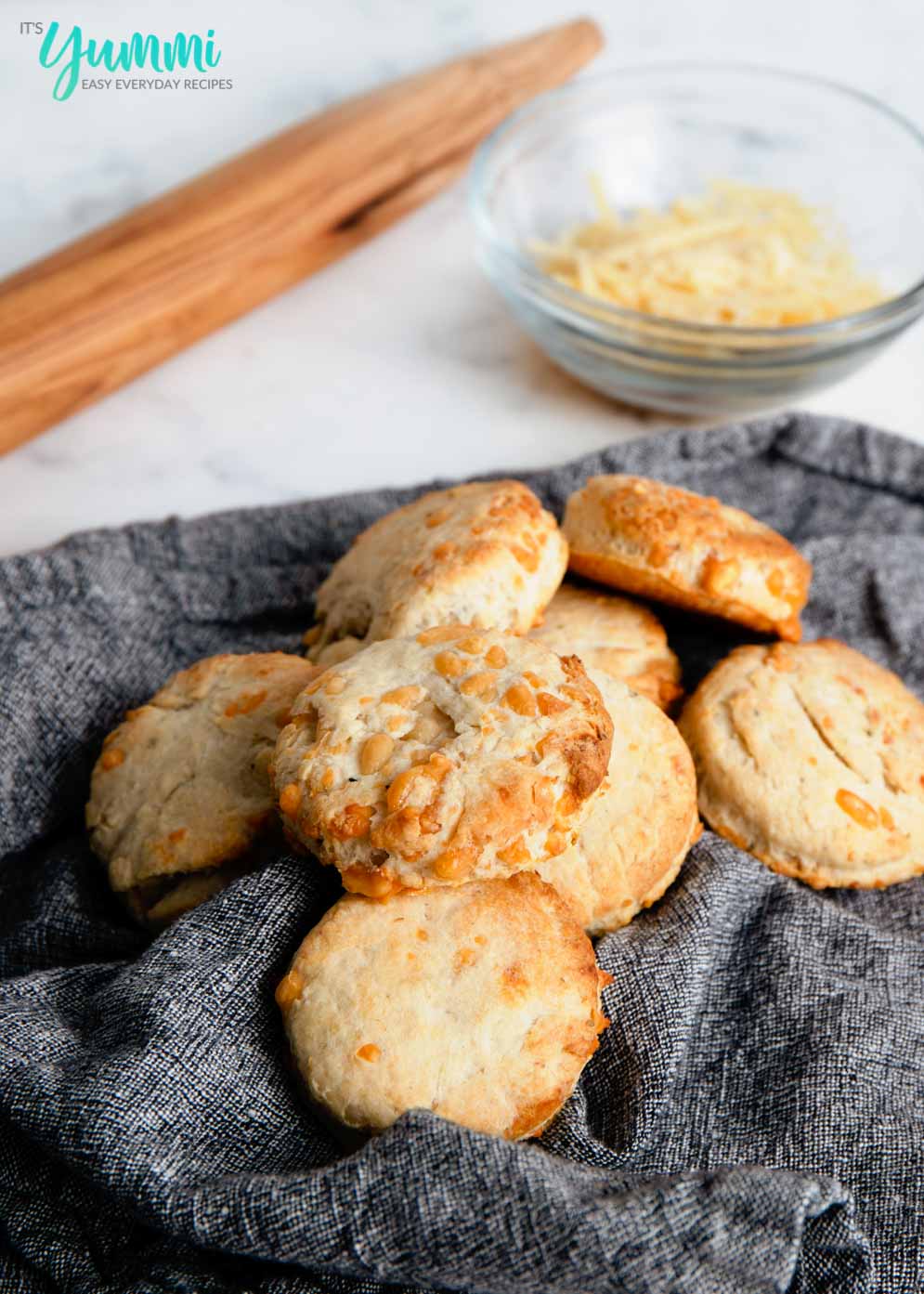 Homemade Cheddar Bisquick Biscuits